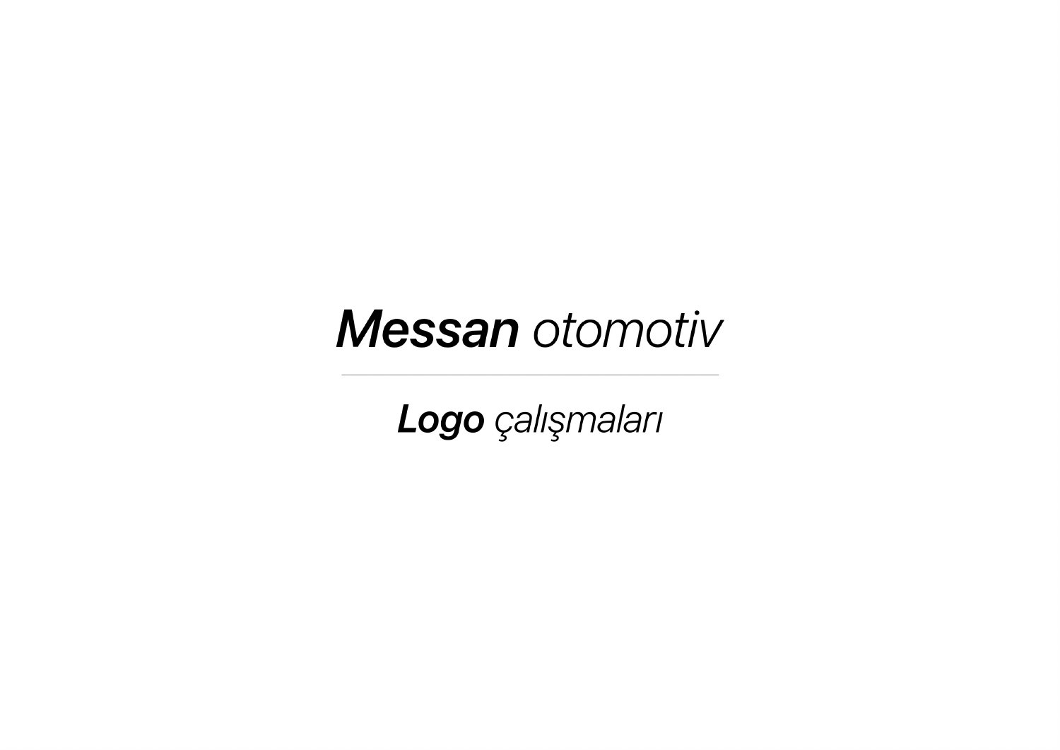 Messan Otomotiv logo sunumu kapağı